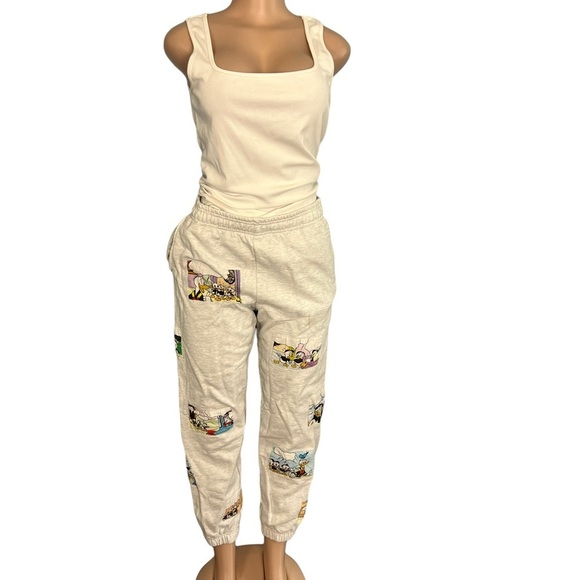 Disney Jogger Pants Disney Ducks Donald Huey, Dewey and Louie - Picture 1 of 9